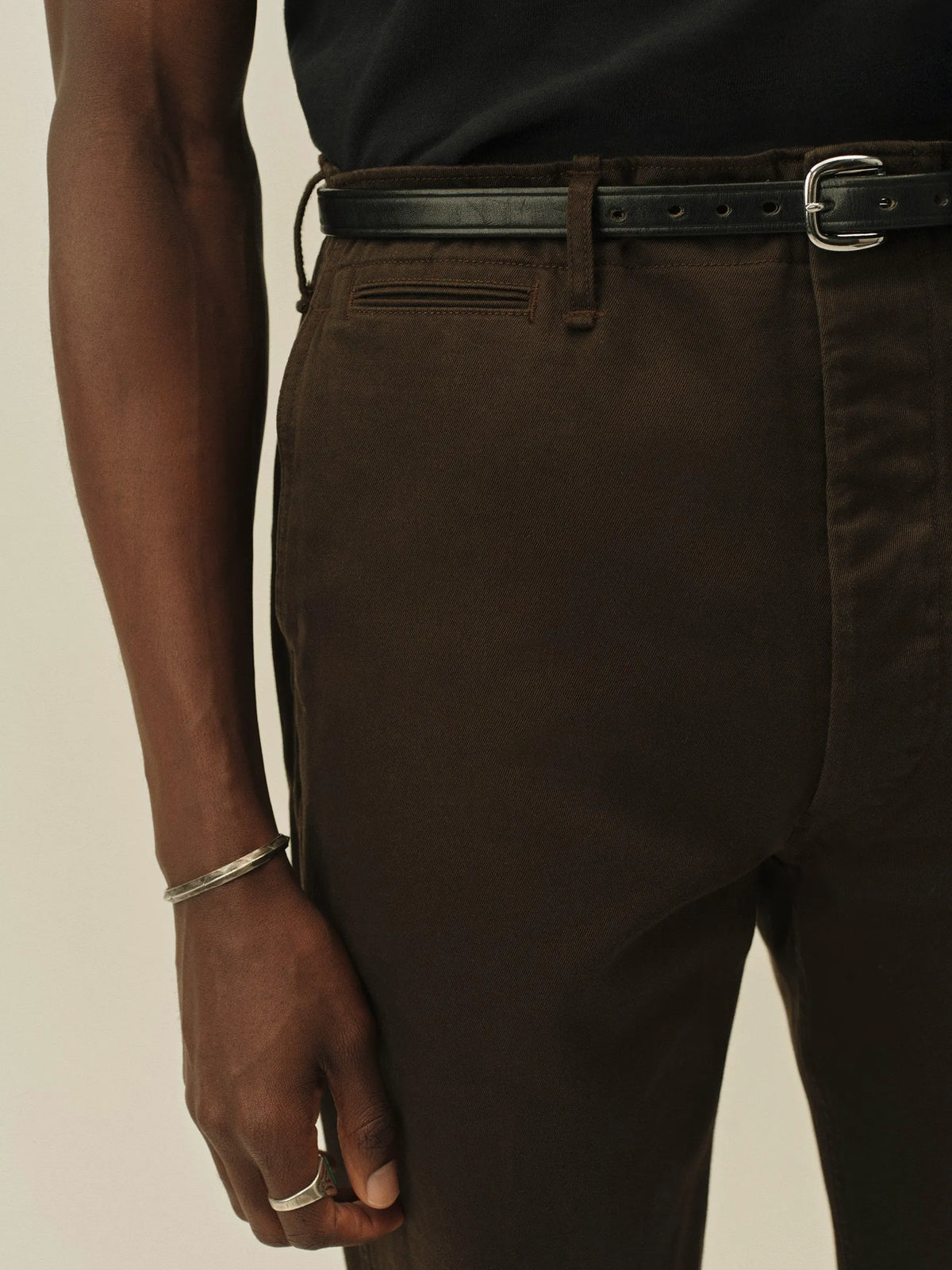 Bark Paperback Twill Full Saddle Chino