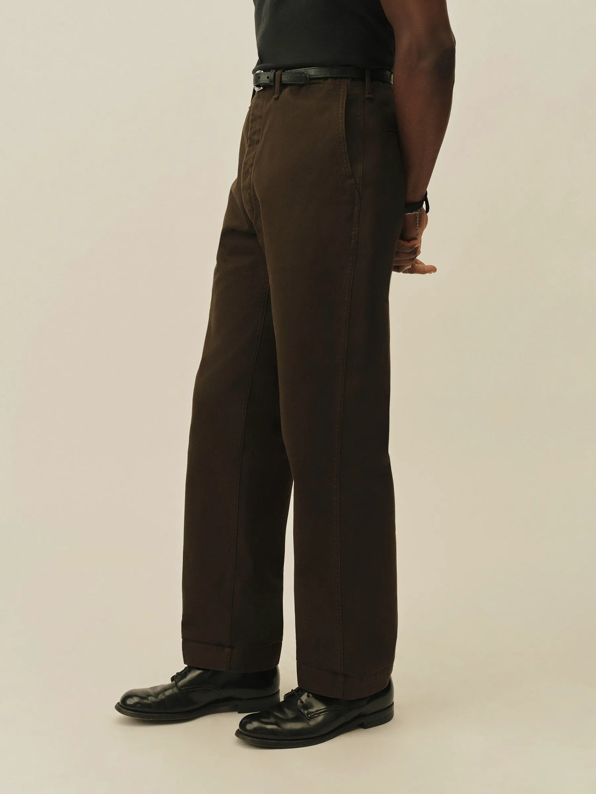 Bark Paperback Twill Full Saddle Chino