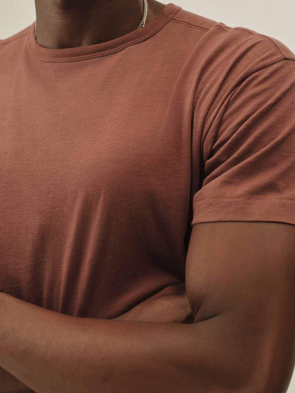 Cinnamon Japanese Cool Cashmere Knit Tee