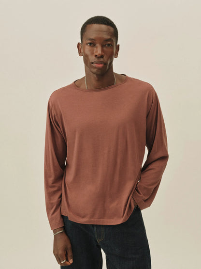 Cinnamon Japanese Cool Cashmere LS Mariner Tee