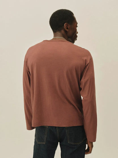Cinnamon Japanese Cool Cashmere LS Mariner Tee
