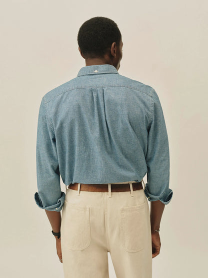 M090 Japanese Chambray Bd Shirt