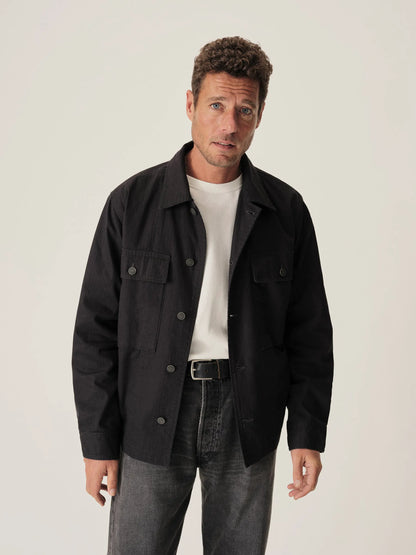 Black Omaha Flyweight HBT P-43 Fatigue Jacket