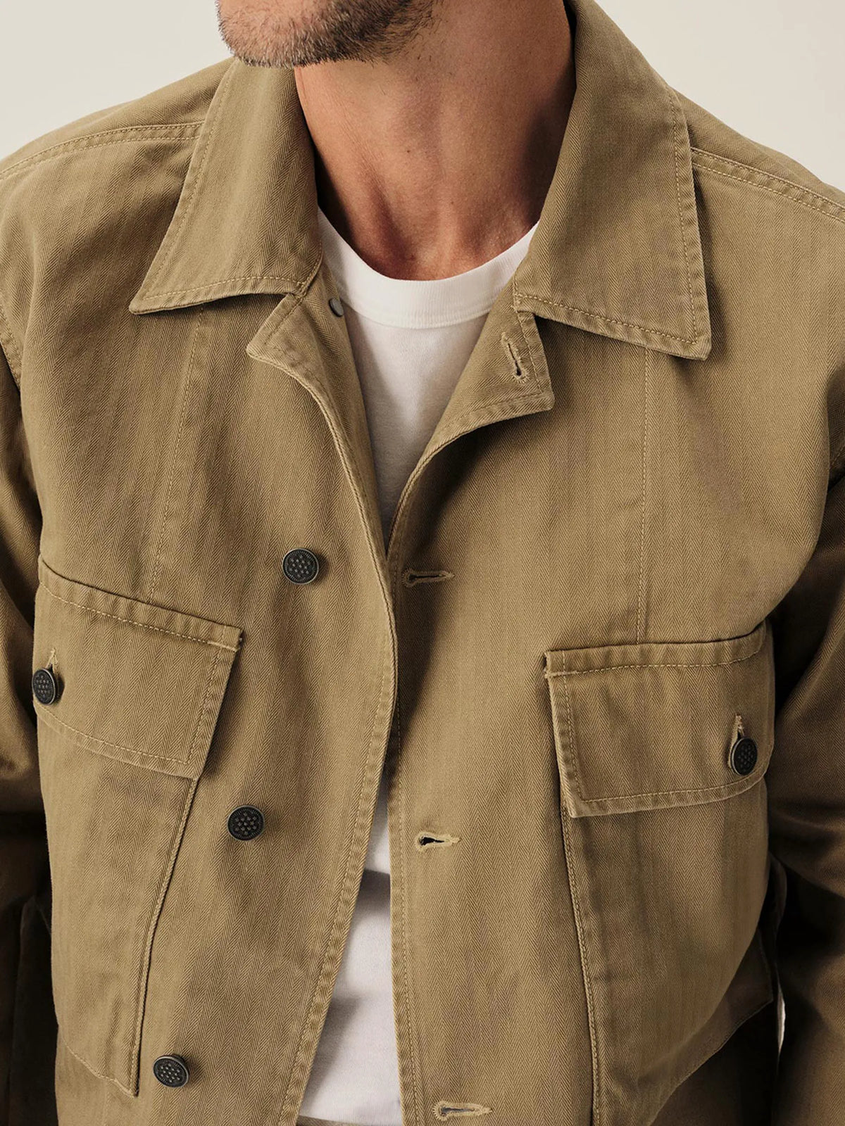 Marshland Omaha Flyweight HBT P-43 Fatigue Jacket