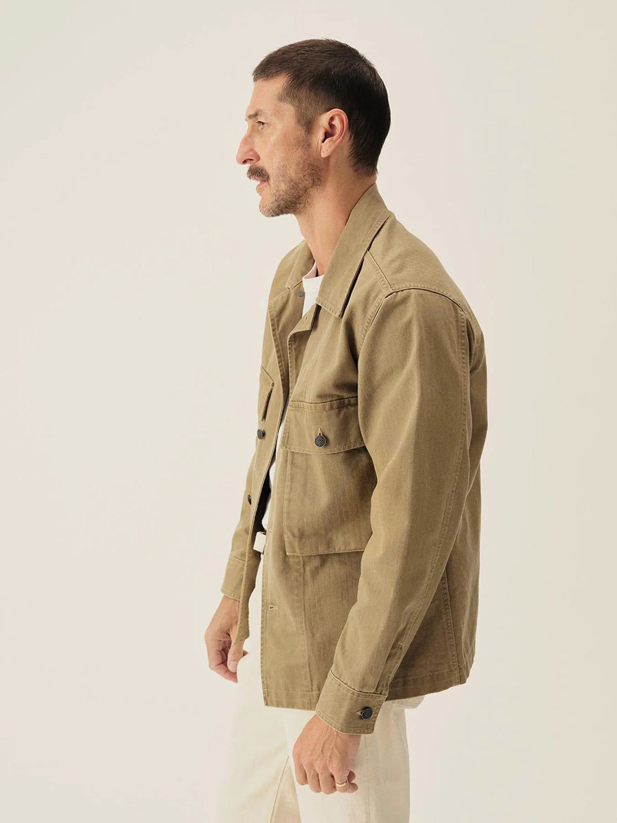 Marshland Omaha Flyweight HBT P-43 Fatigue Jacket