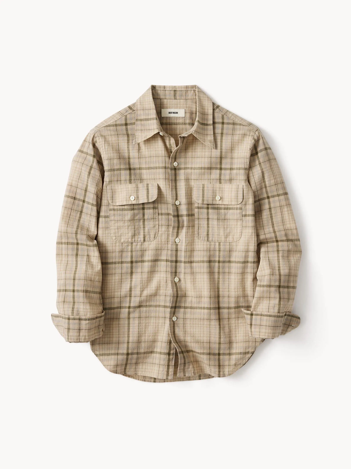 Trail Plaid Breeze Cotton Linen Ls Shirt
