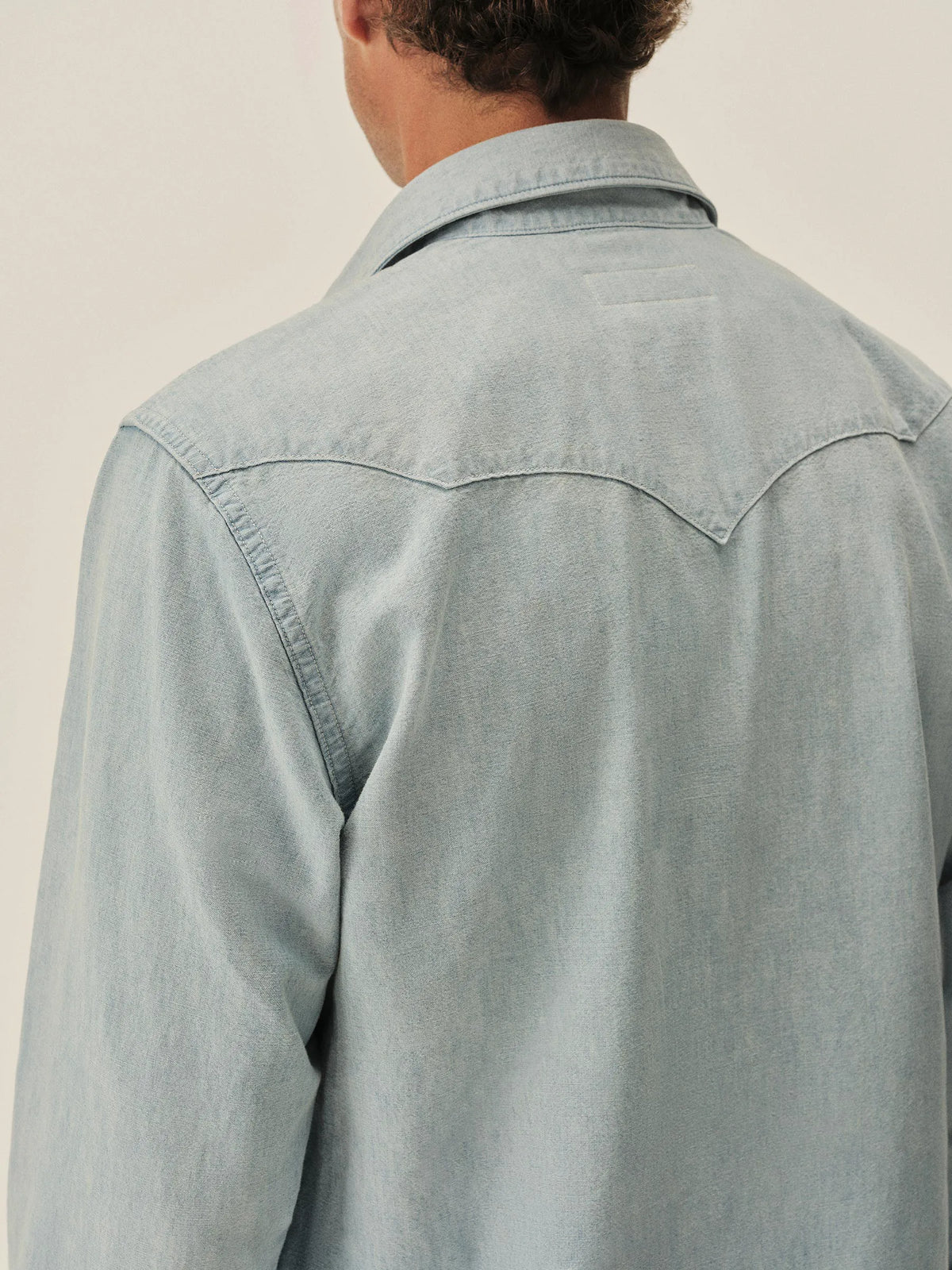 L049 Japanese Chambray Western Shirt