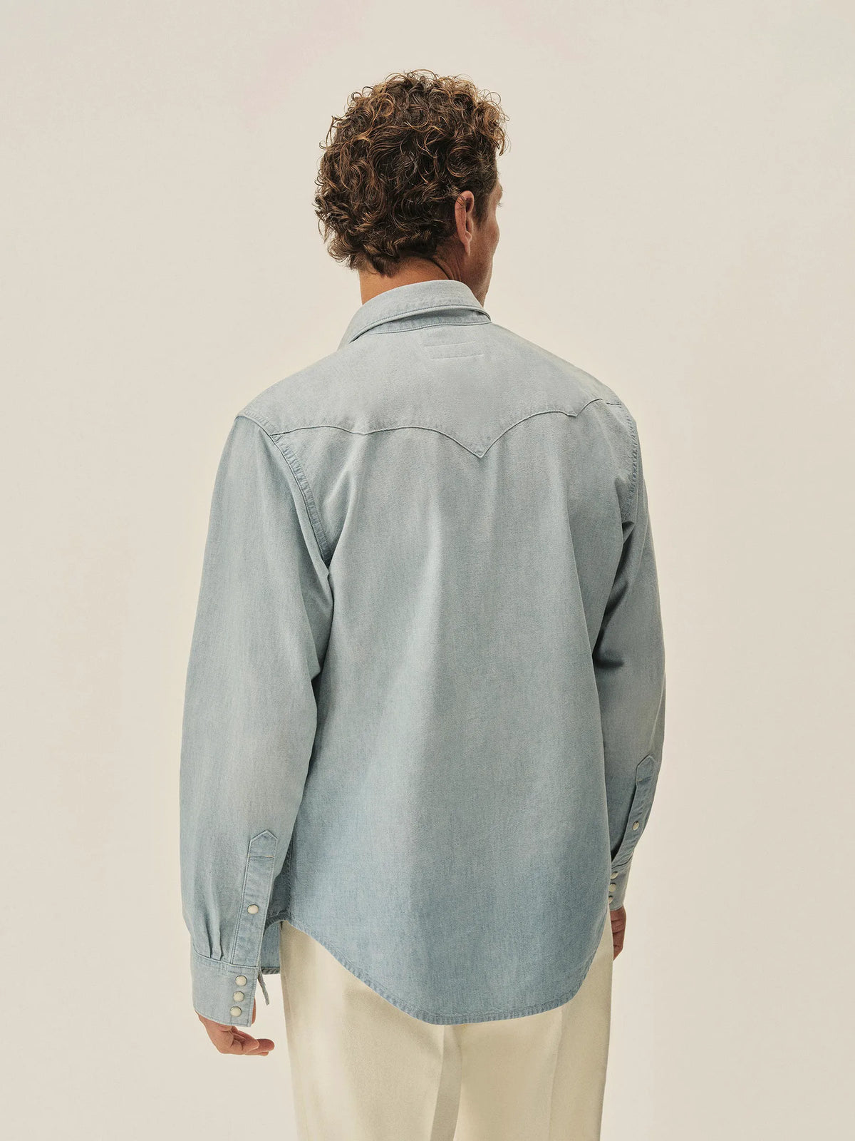L049 Japanese Chambray Western Shirt