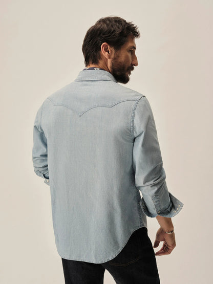 L030 Japanese Chambray Western Shirt