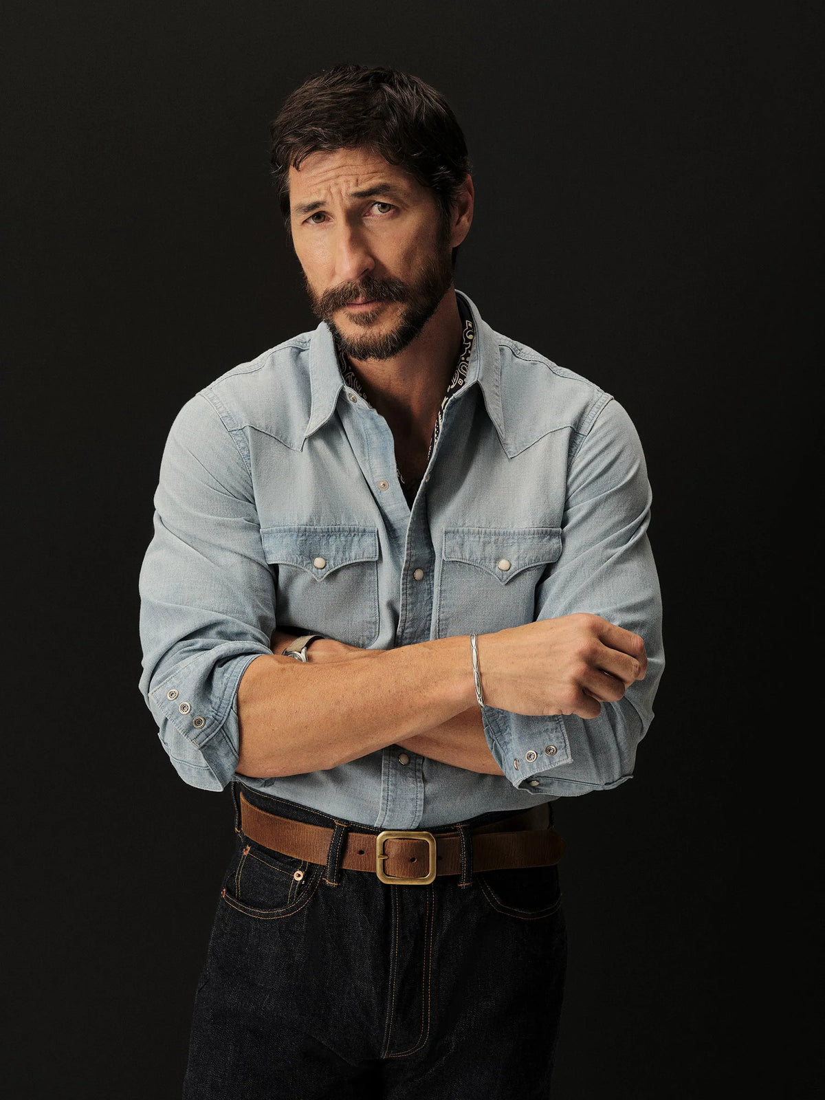 L030 Japanese Chambray Western Shirt