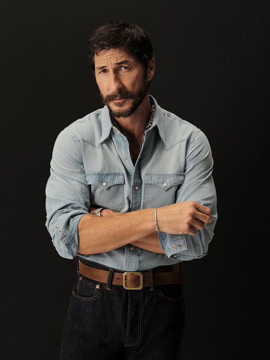 L030 Japanese Chambray Western Shirt