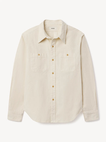 Dried Wheat Craftsman Corduroy Station Workshirt