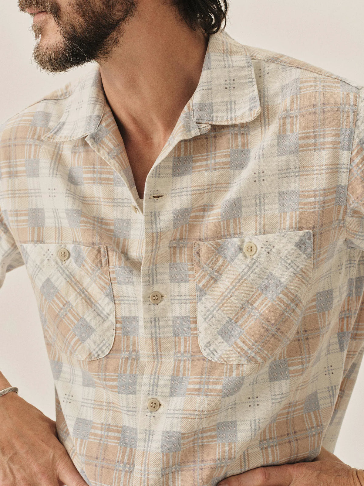 Amberwave Plaid Case Study Camp Shirt