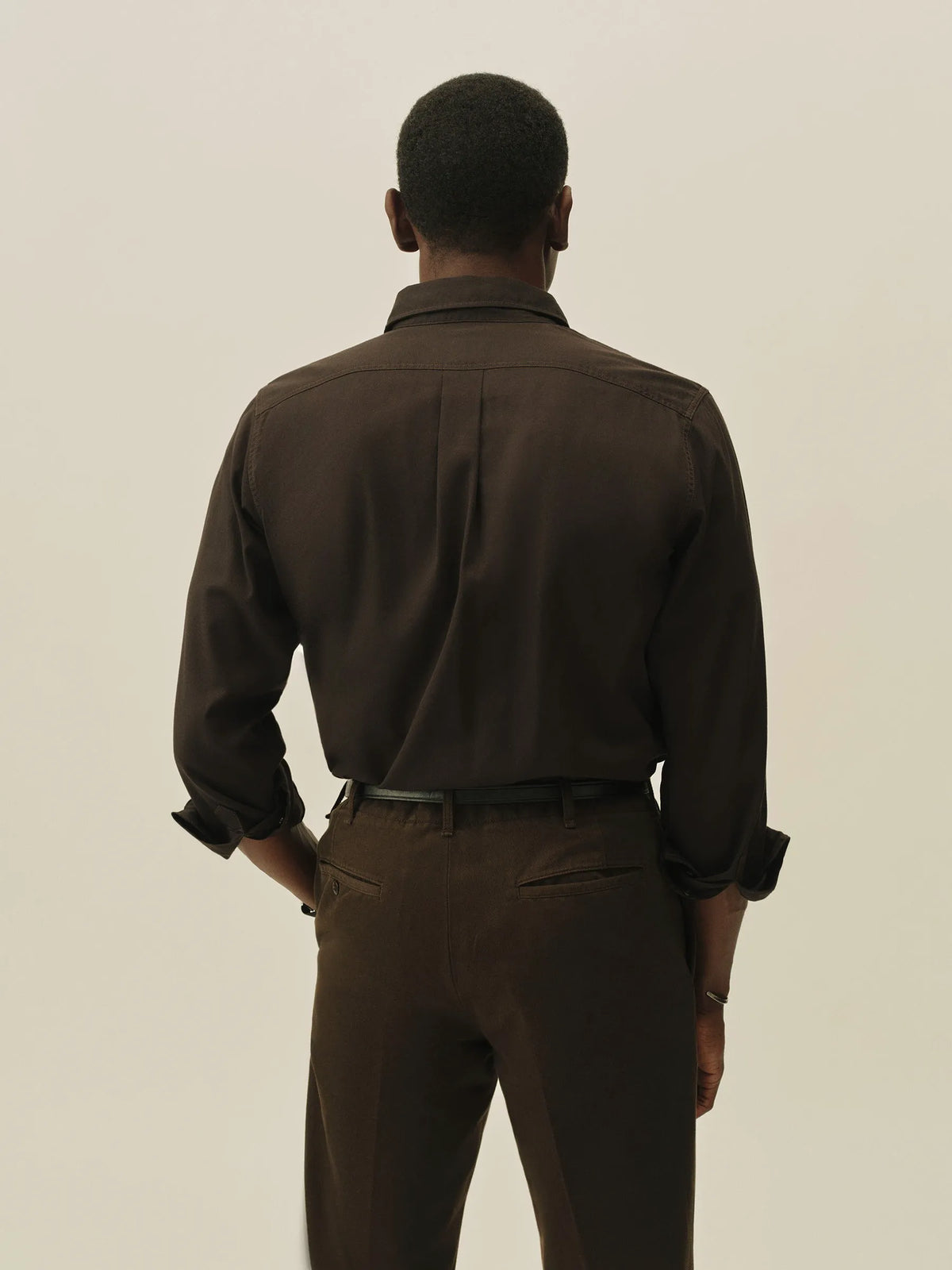 Ironwood Draped Twill One Pocket Shirt