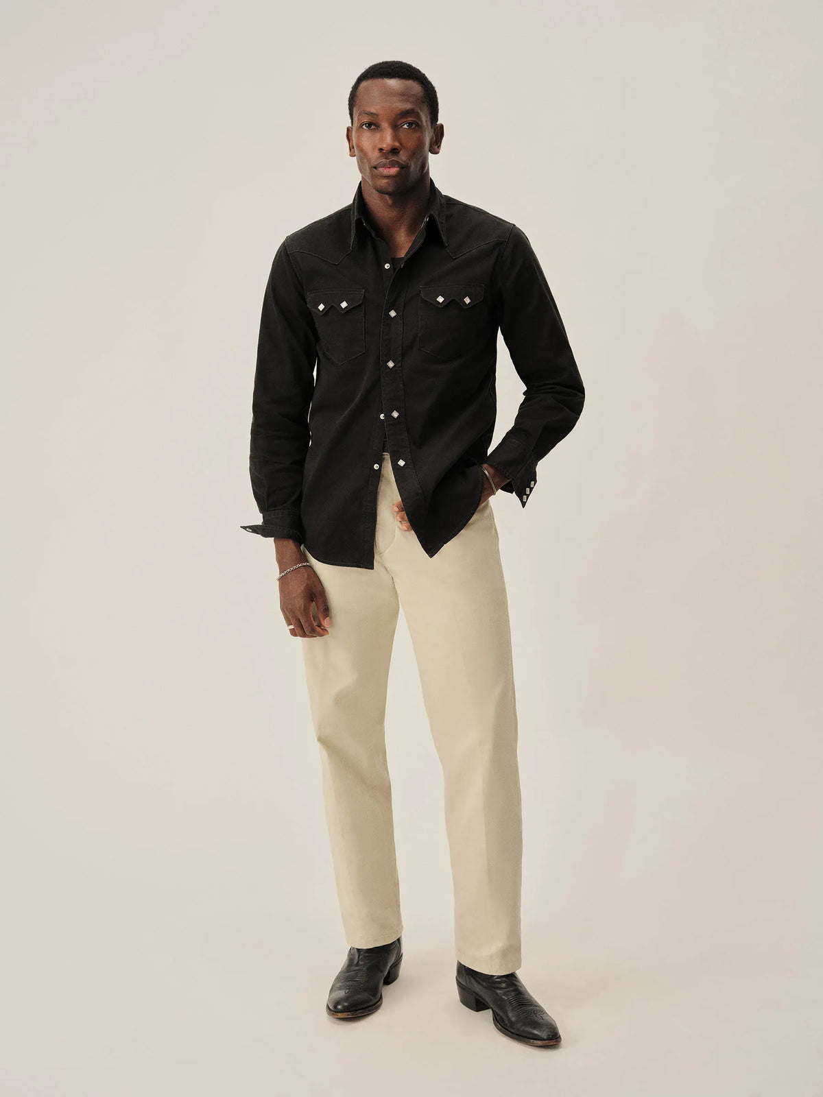 Black Lee X Buck Mason Westerner Shirt