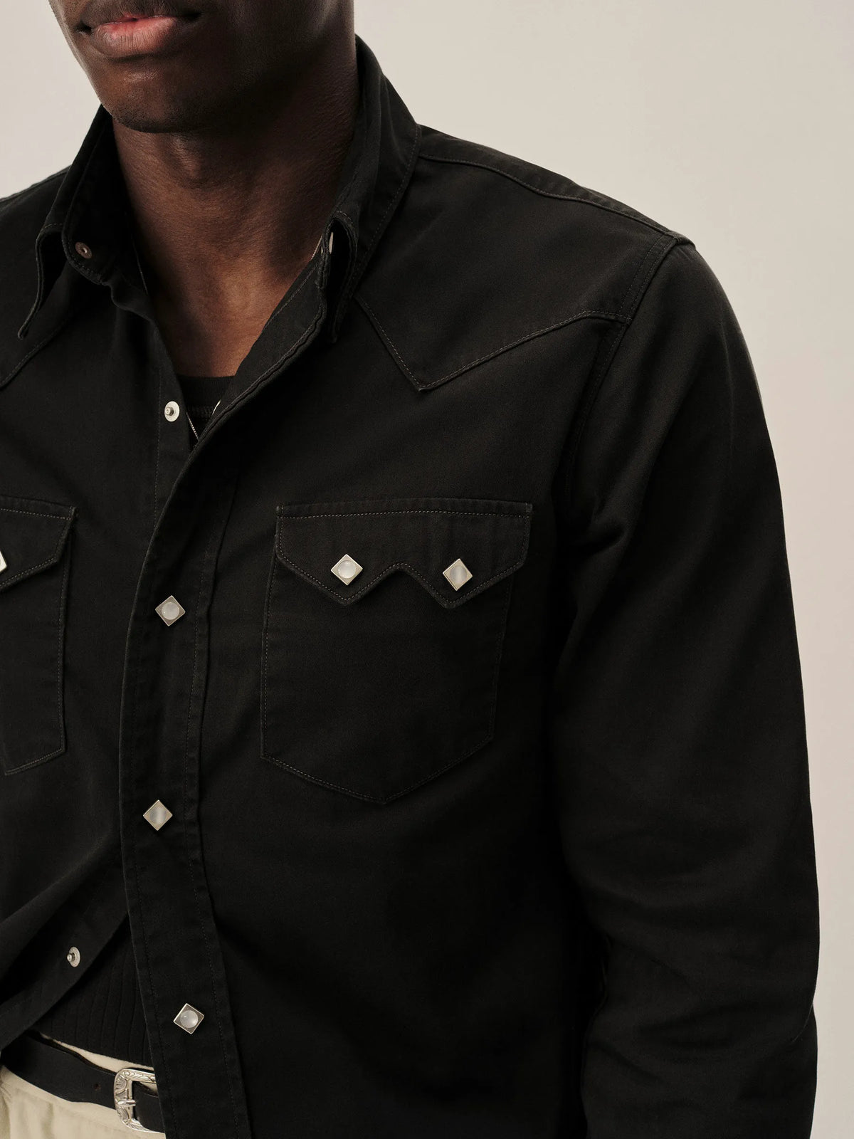 Black Lee X Buck Mason Westerner Shirt
