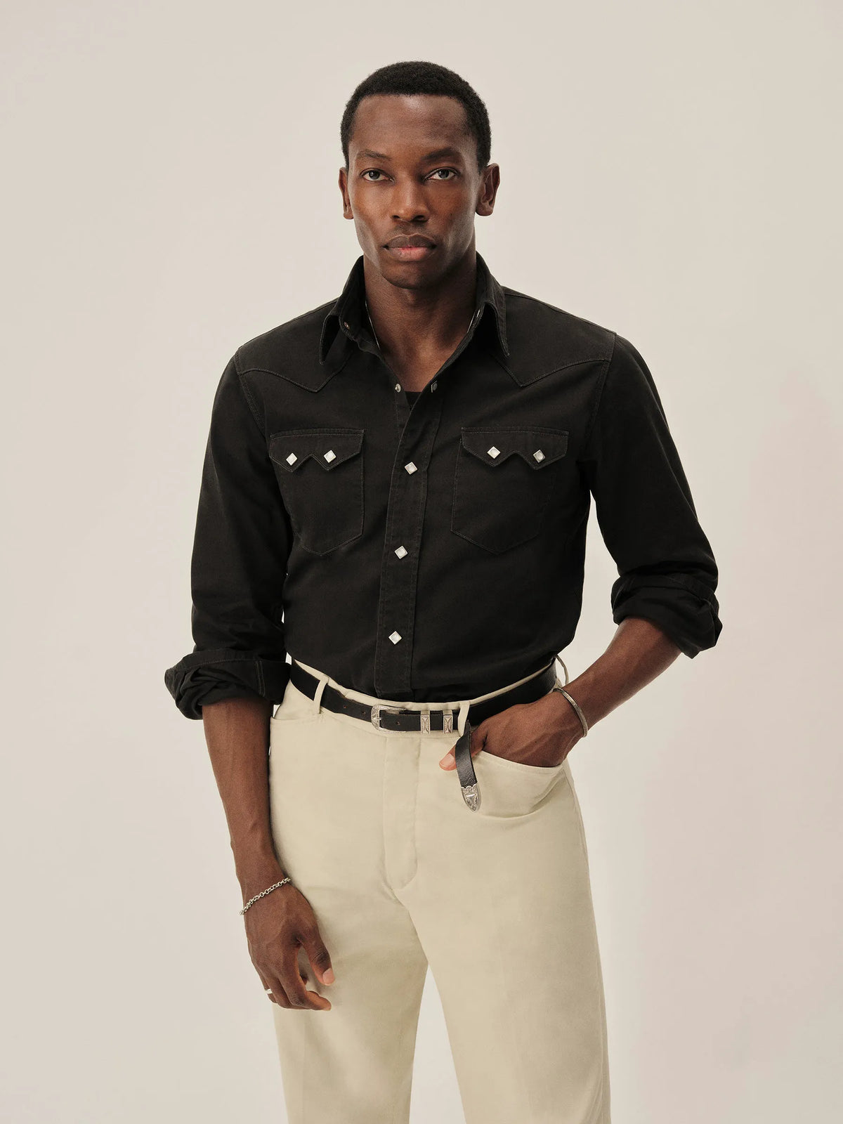 Black Lee X Buck Mason Westerner Shirt