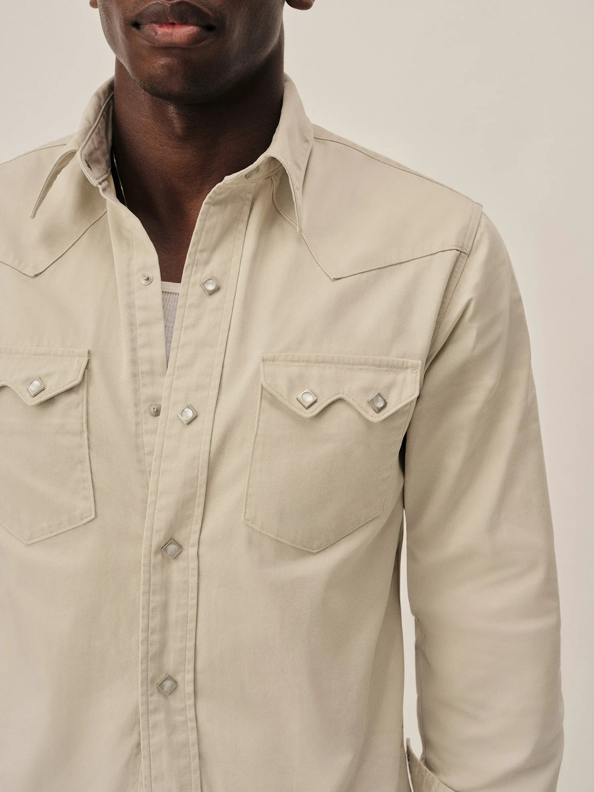 Natural Lee X Buck Mason Westerner Shirt