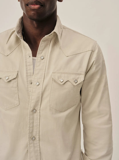 Natural Lee X Buck Mason Westerner Shirt