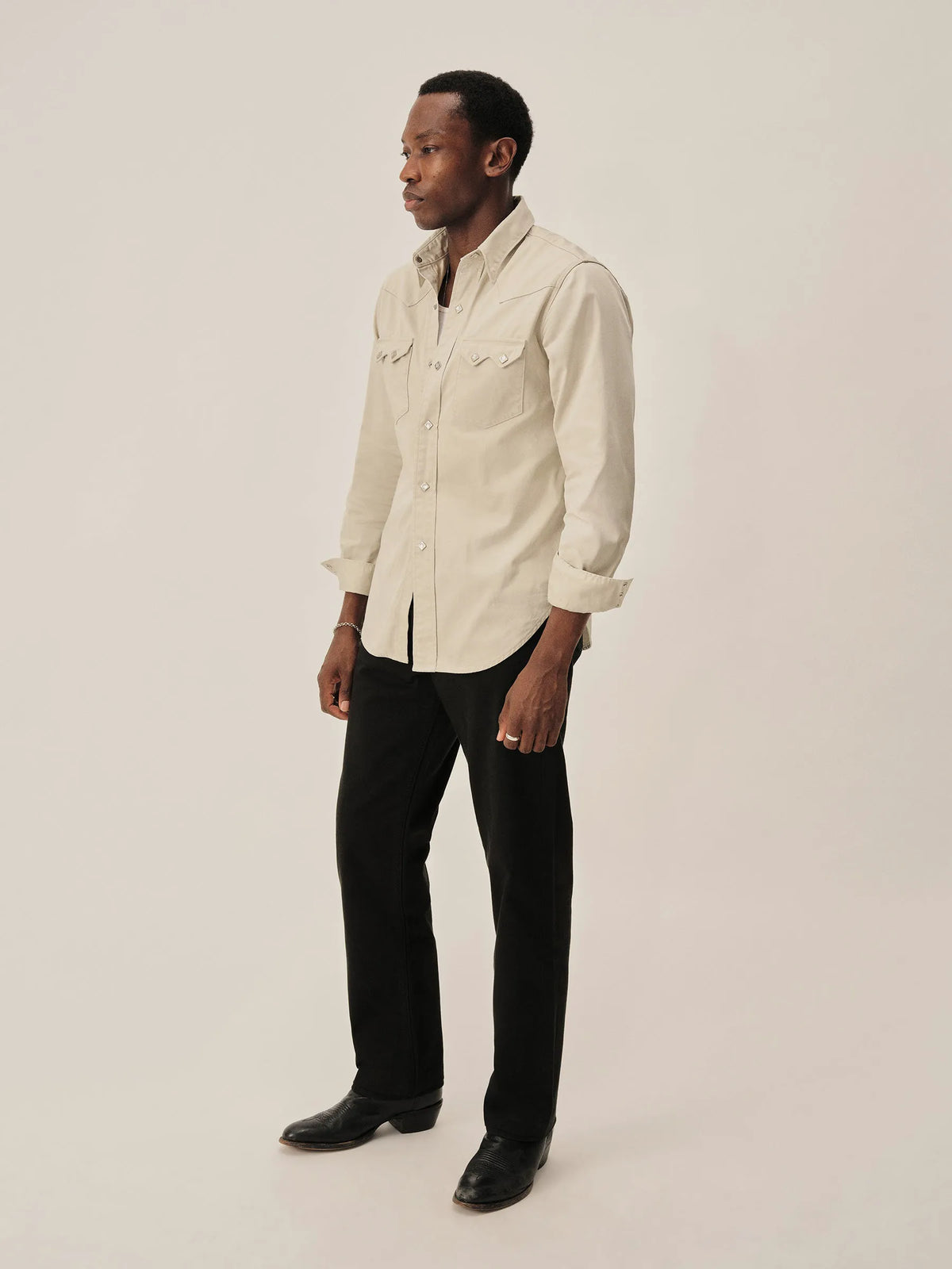 Natural Lee X Buck Mason Westerner Shirt