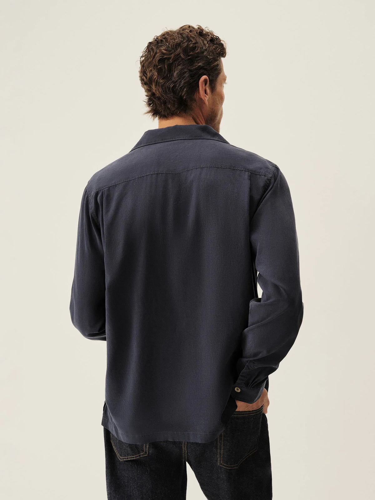 Dark Navy Casita Camp Shirt