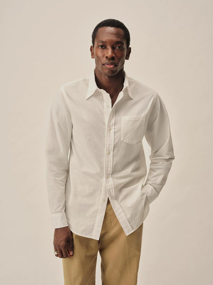 White Wornwell One Pocket Shirt