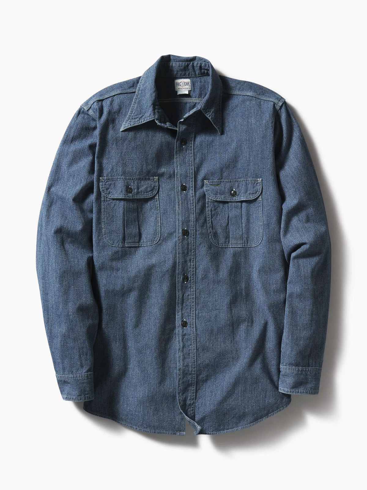Blue Jaspe Big Yank X Buck Mason Classic Work Shirt