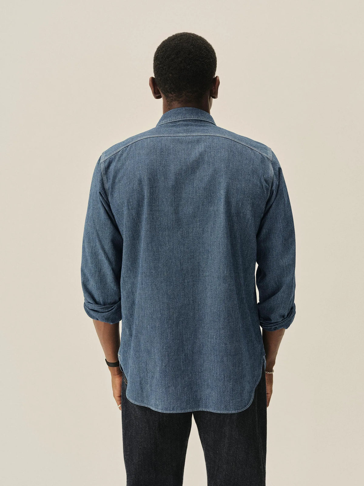 Blue Jaspe Big Yank X Buck Mason Classic Work Shirt