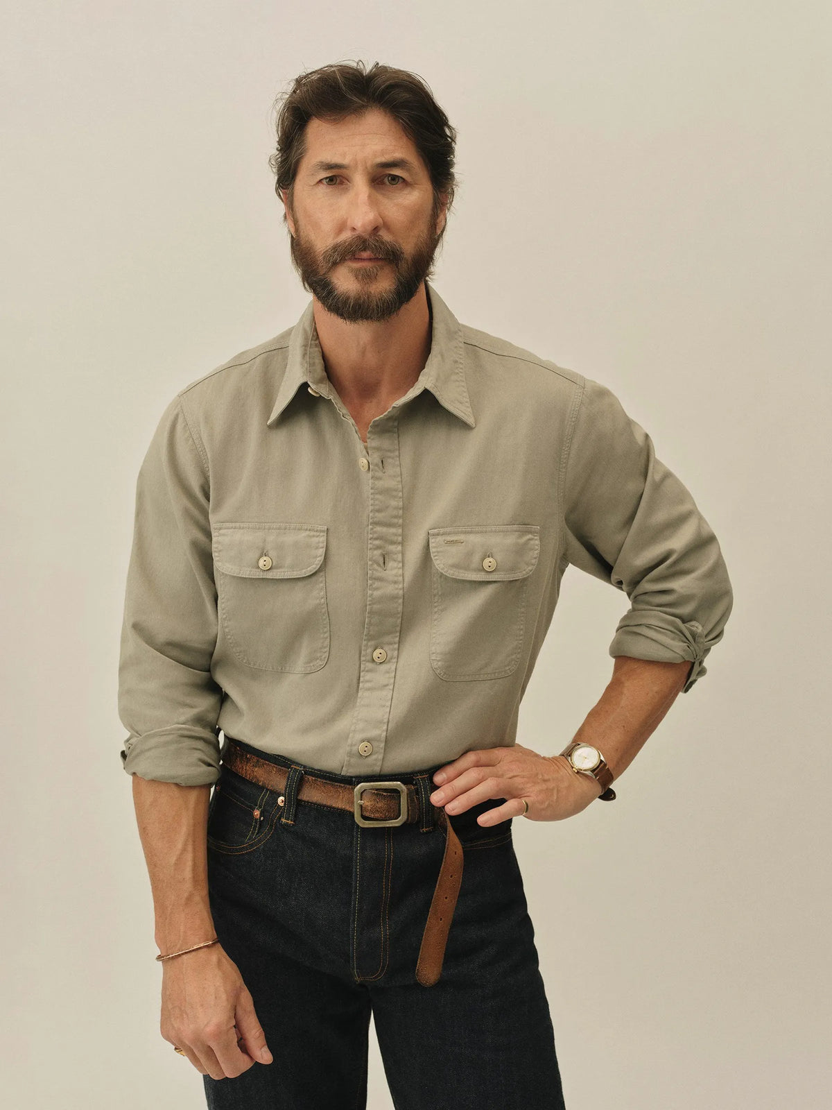 Uniform Sage Tough Twill Workshirt