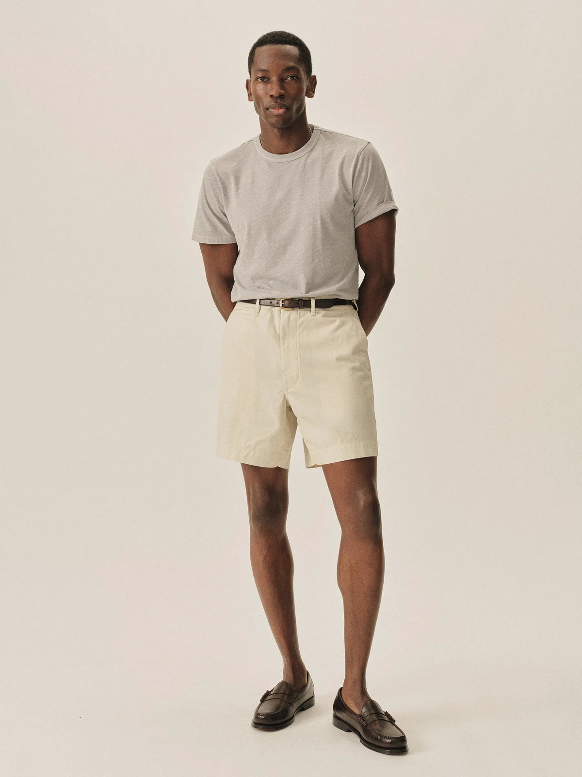 Natural Tropic Twill Carry-On Short