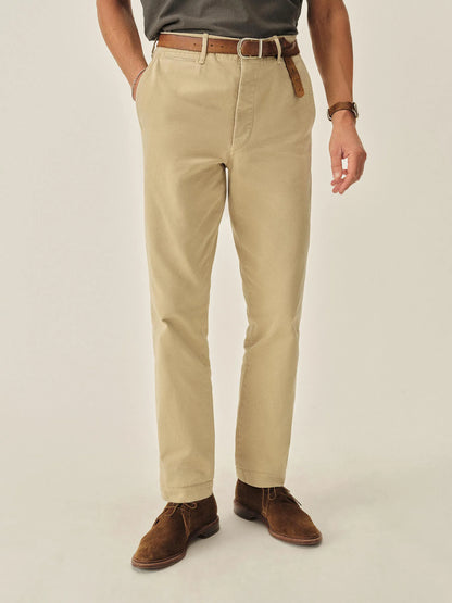 Uniform Khaki Paperback Twill Maverick Slim Chino