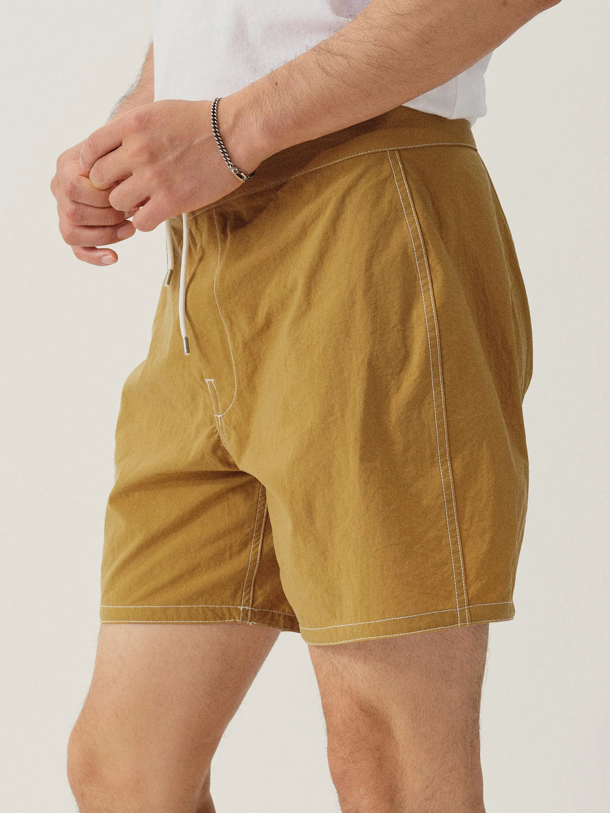 Gold 5.5" Japanese Oxford Board Short