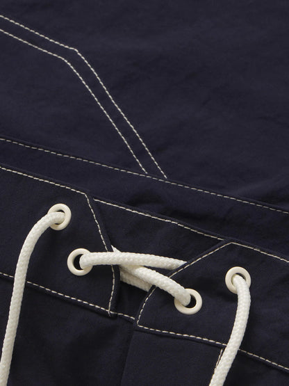 Navy 5.5" Japanese Oxford Board Short