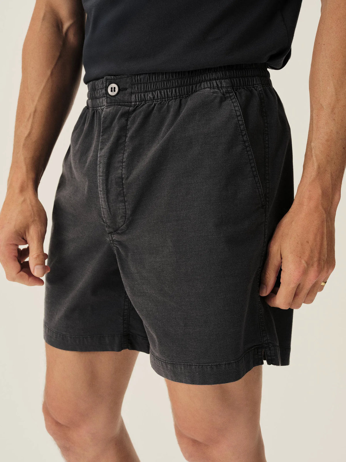 Faded Black 6" Deck Short