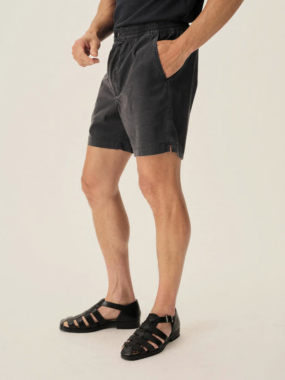 Faded Black 6" Deck Short