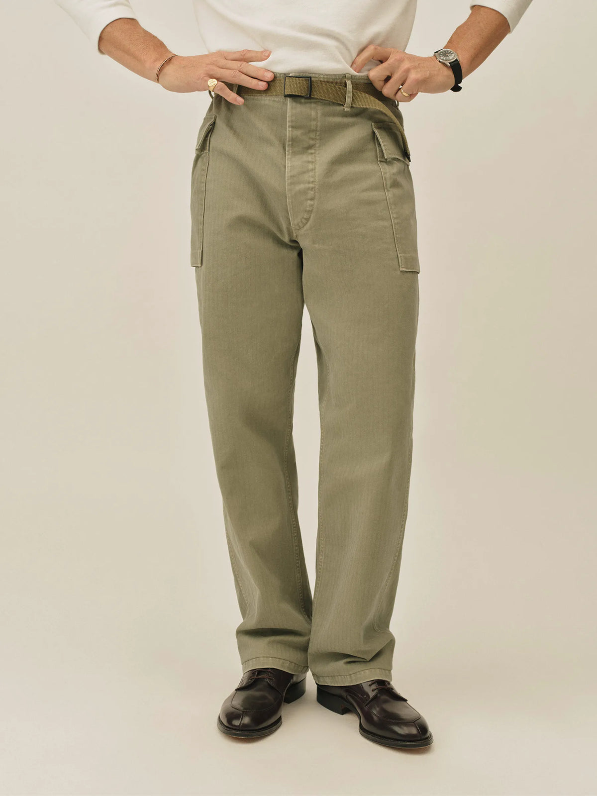 Faded Balsam Omaha Flyweight Hbt P-43 Cargo Pant
