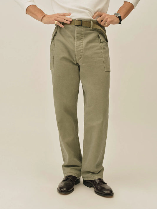 Faded Balsam Omaha Flyweight Hbt P-43 Cargo Pant