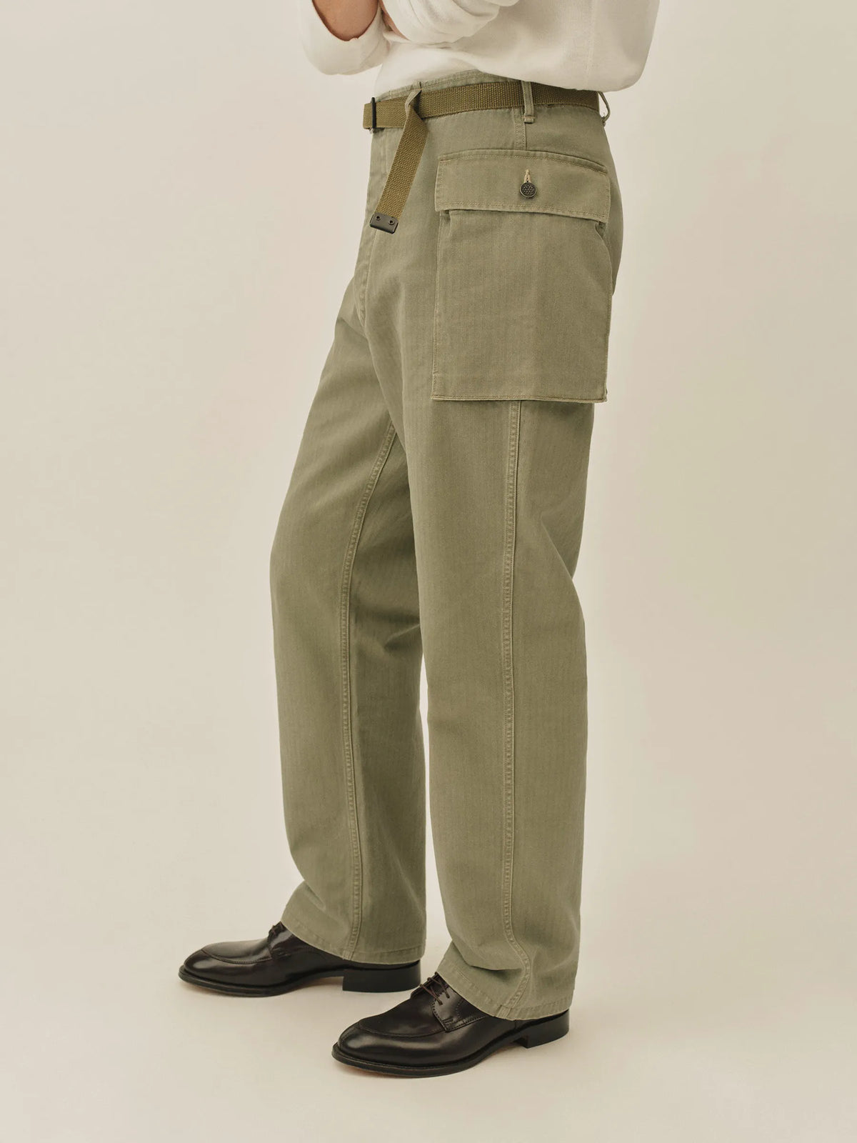 Faded Balsam Omaha Flyweight Hbt P-43 Cargo Pant