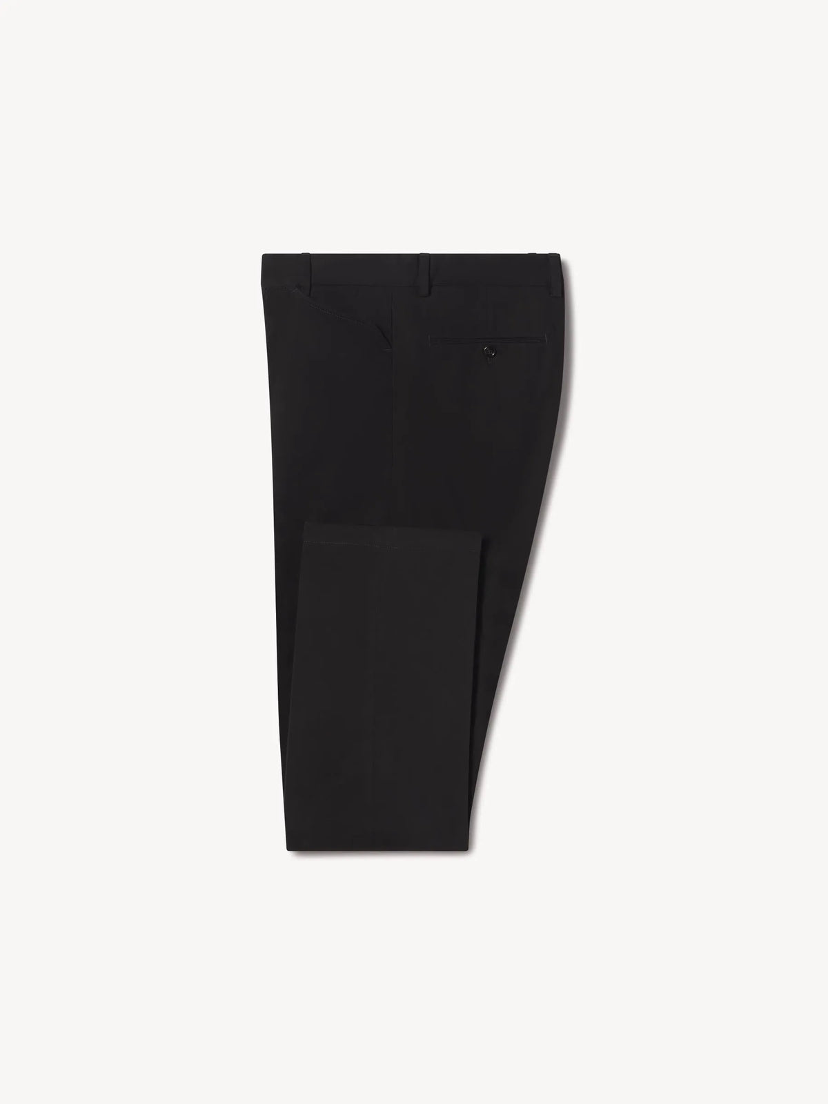 Black Cotton Twill El Camino Pant