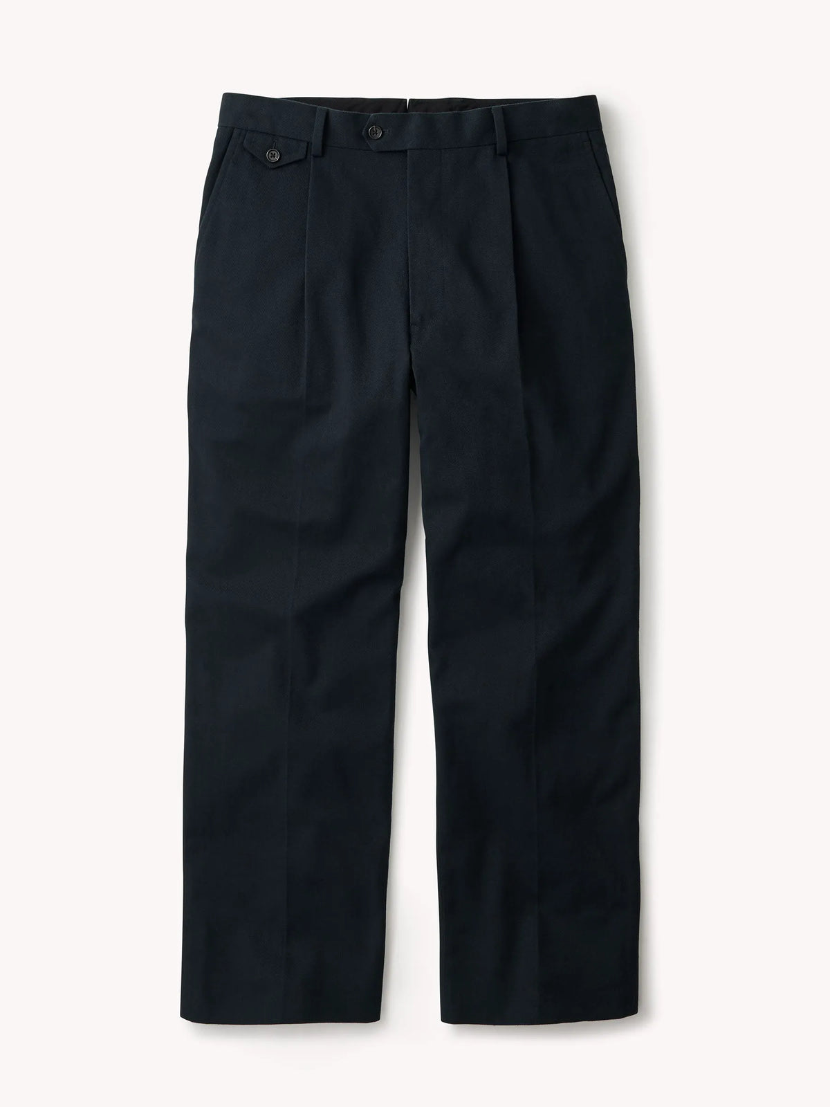 Dress Navy Hollywood Pleated Trouser