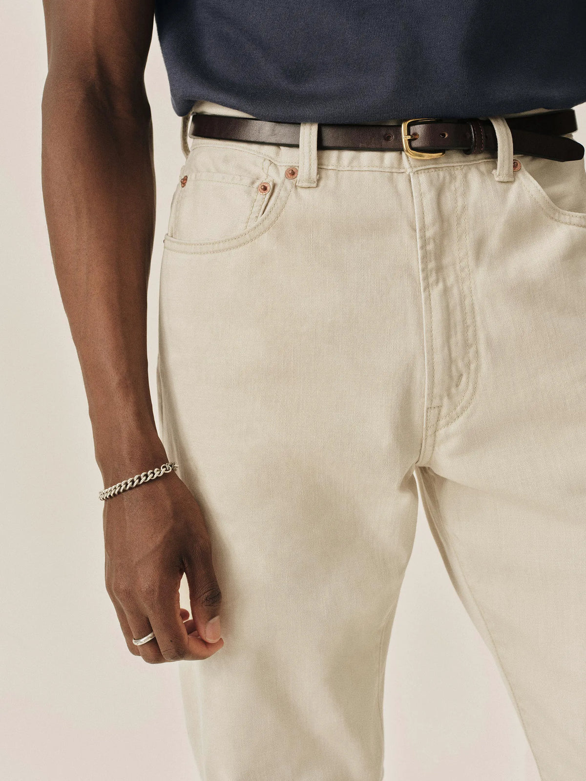 Natural Fox Sateen Ford Standard Pant