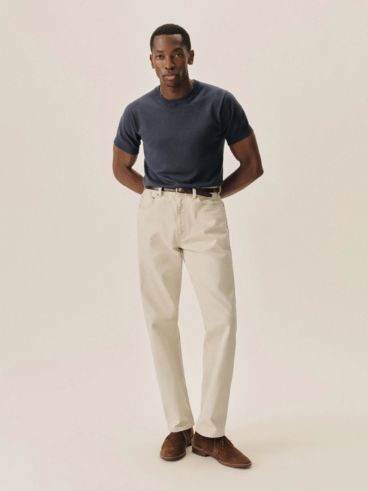 Natural Fox Sateen Ford Standard Pant