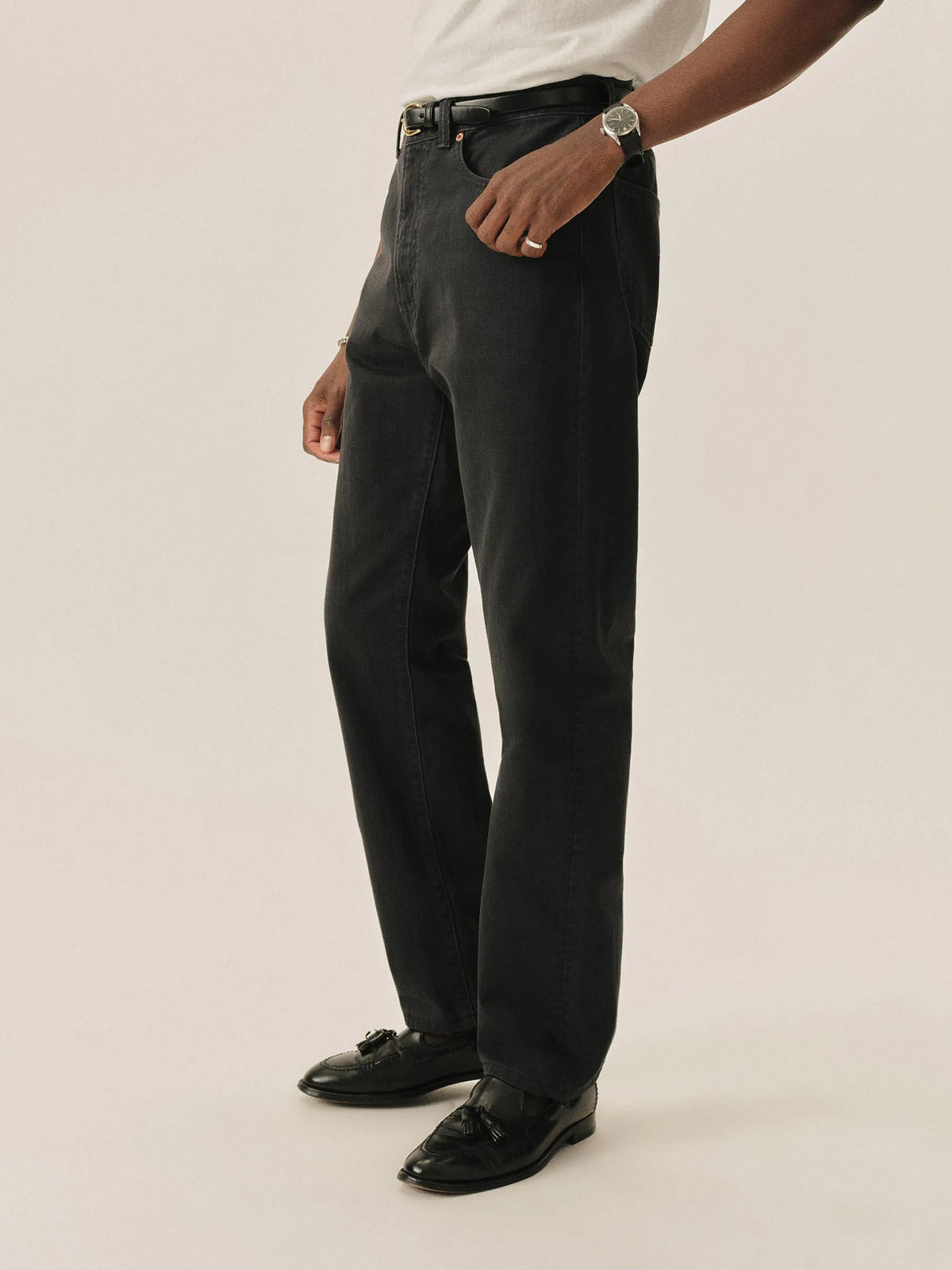 Slate Navy Fox Sateen Ford Standard Pant