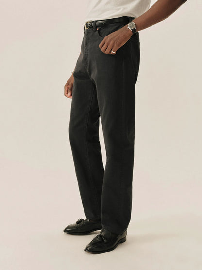 Slate Navy Fox Sateen Ford Standard Pant