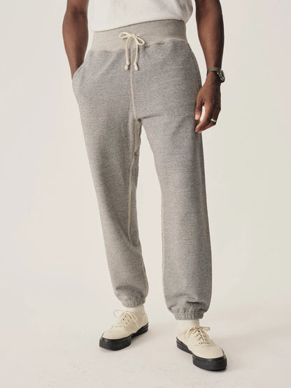 Two Tone Heather Grey Welterweight Sweatpant
