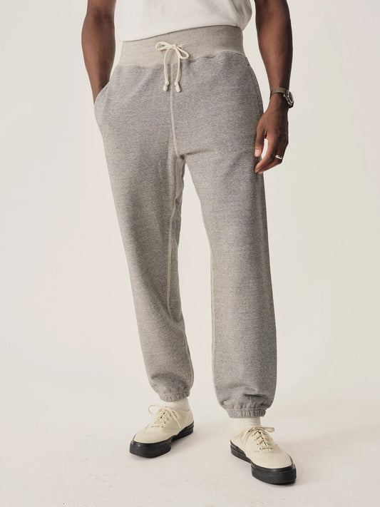 Two Tone Heather Grey Welterweight Sweatpant