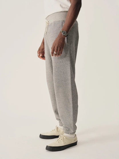 Two Tone Heather Grey Welterweight Sweatpant