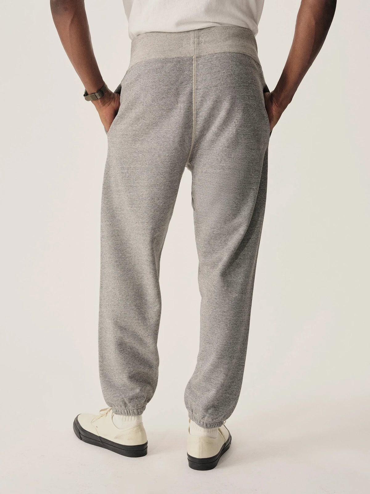 Two Tone Heather Grey Welterweight Sweatpant