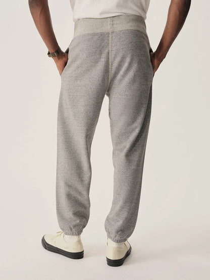 Two Tone Heather Grey Welterweight Sweatpant