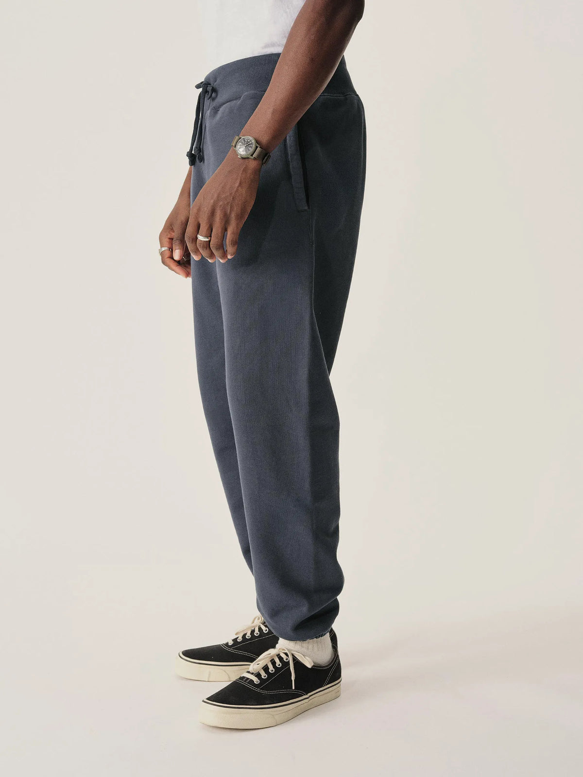 Navy Sunfade Welterweight Sweatpant